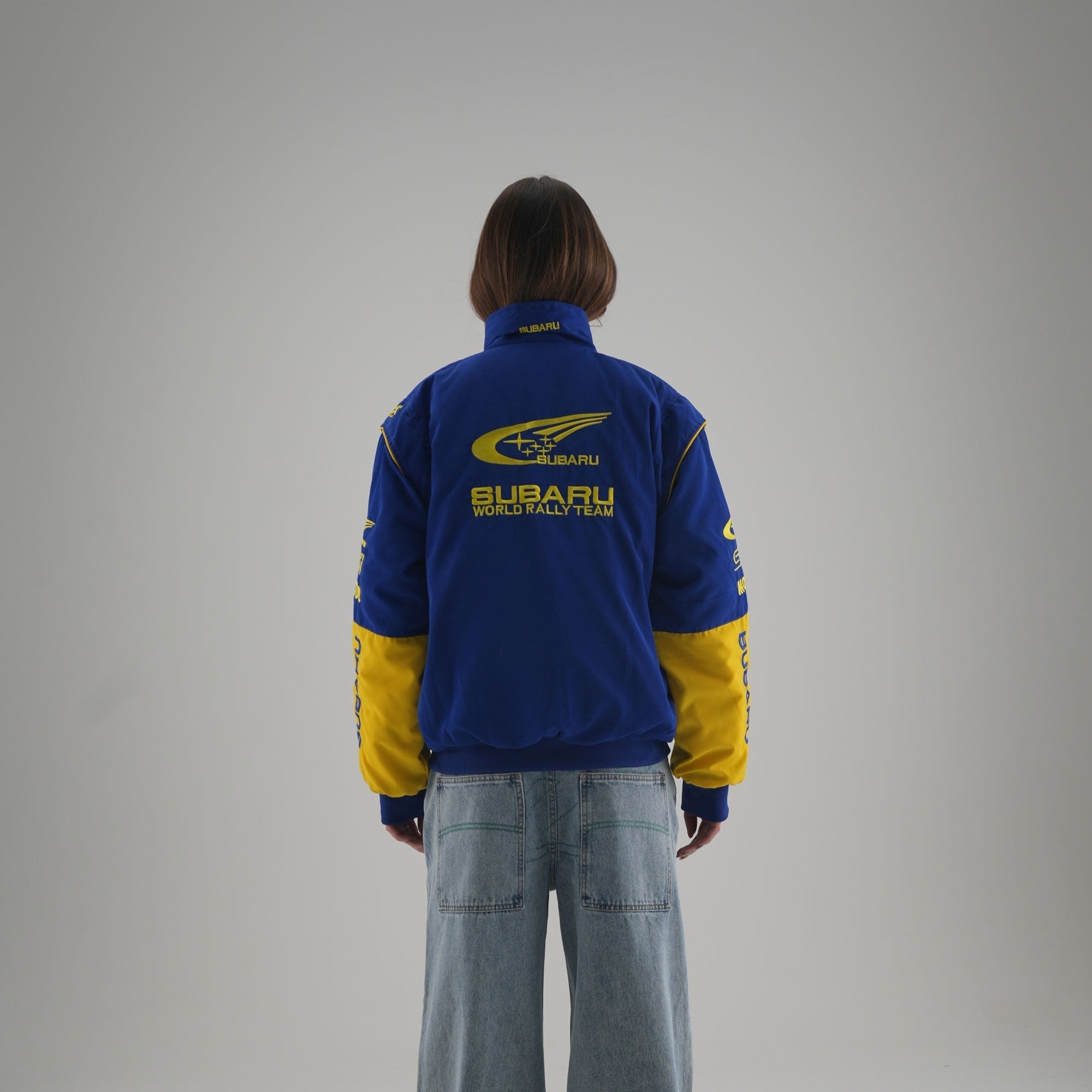 Subaru Rally Vintage Racing Jacket - Blue Edition
